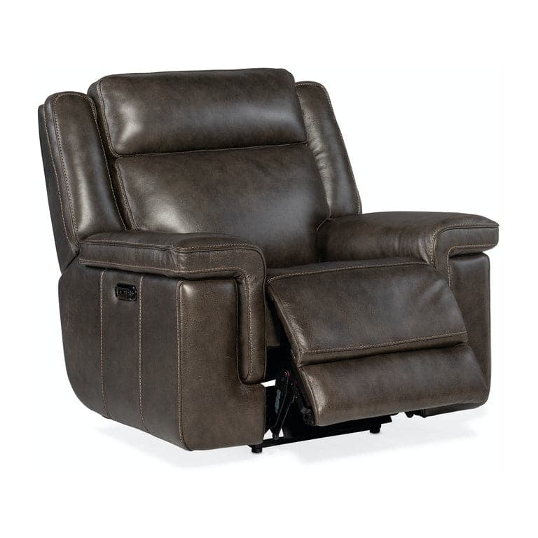 Montel Lay Flat Power Recliner with Power Headrest & Lumbar-Hooker-HOOKER-SS705-PHL1-047-Lounge ChairsCosmos Cobalt-8-France and Son