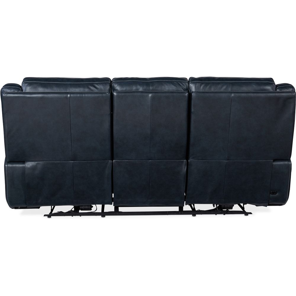 Sofas: Recliners Montel Lay Flat Power Sofa with Power Headrest & Lumbar