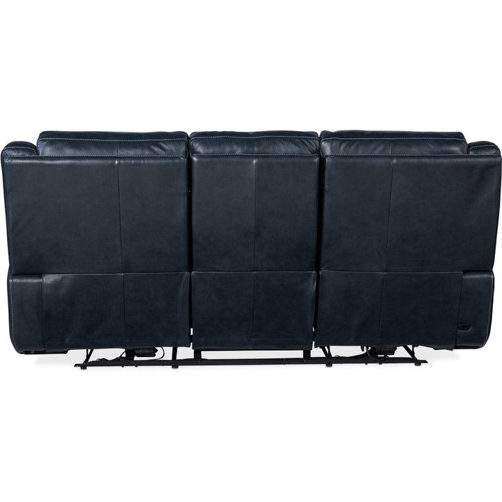 Sofas: Recliners Montel Lay Flat Power Sofa with Power Headrest & Lumbar