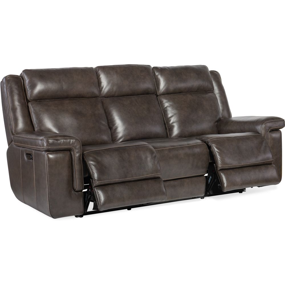 Montel Lay Flat Power Sofa with Power Headrest & Lumbar