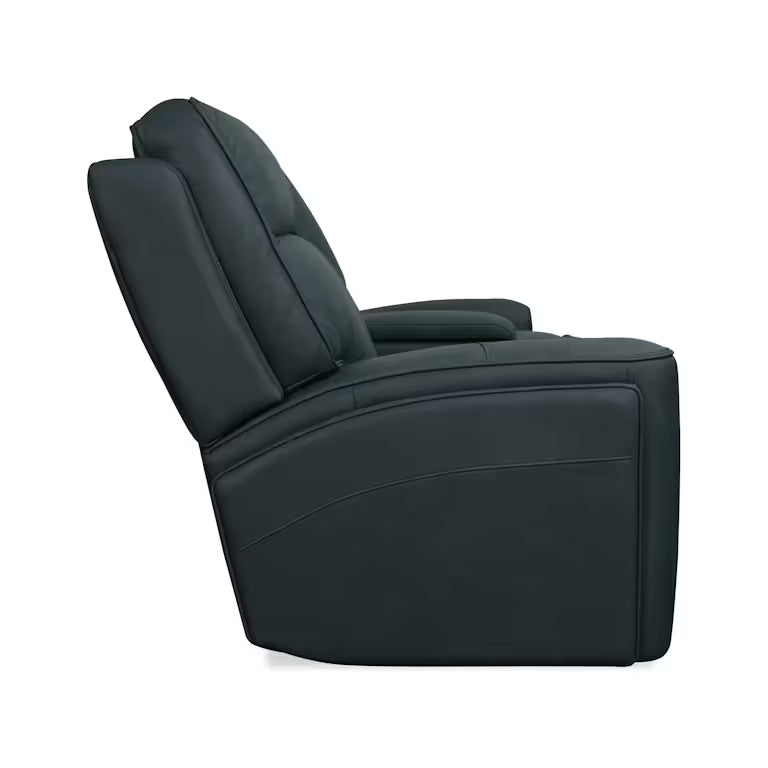 Riverton Power Gliding Console Loveseat with Power Headrest and Lumbar
