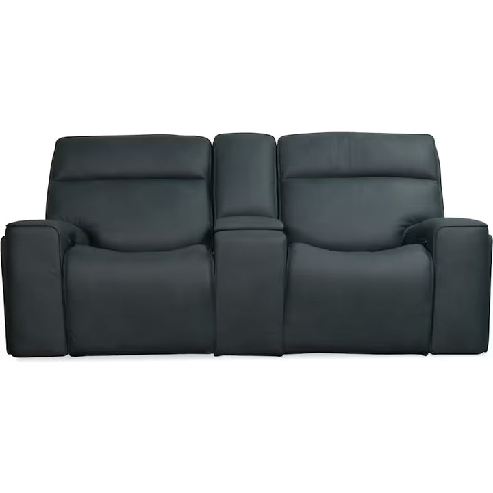 Riverton Power Gliding Console Loveseat with Power Headrest and Lumbar