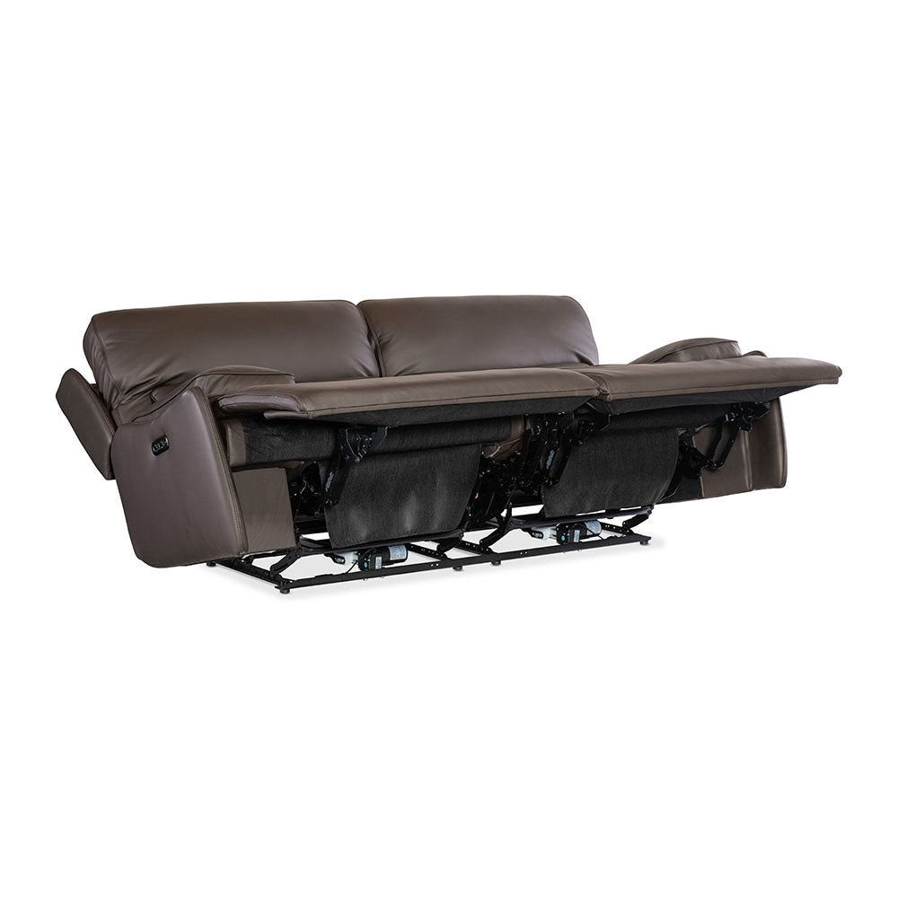 Sofas: Recliners Kramer Zero Gravity Sofa with Power Recline & Power Headrest - Brown
