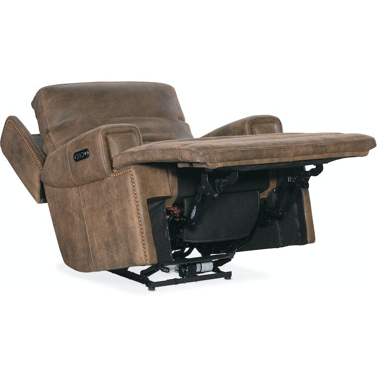 Wheeler Power Recliner with Power Headrest-Hooker-HOOKER-SS762-PHZ1-085-Lounge Chairs-2-France and Son
