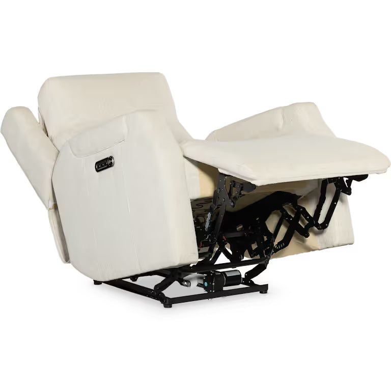 Nelson Zero Gravity Power Recliner with Power Headrest and Lumbar - White