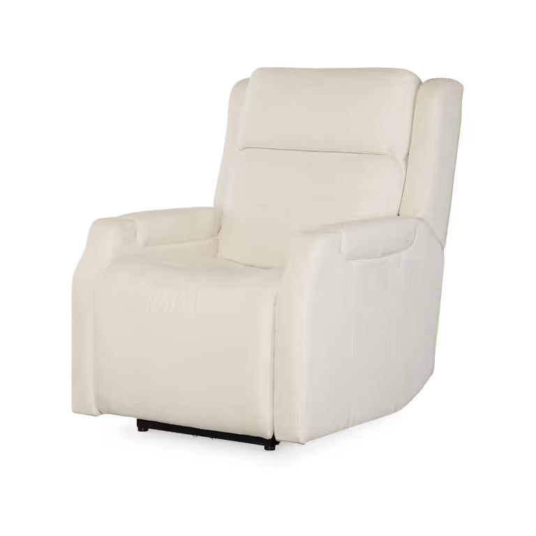 Nelson Zero Gravity Power Recliner with Power Headrest and Lumbar - White