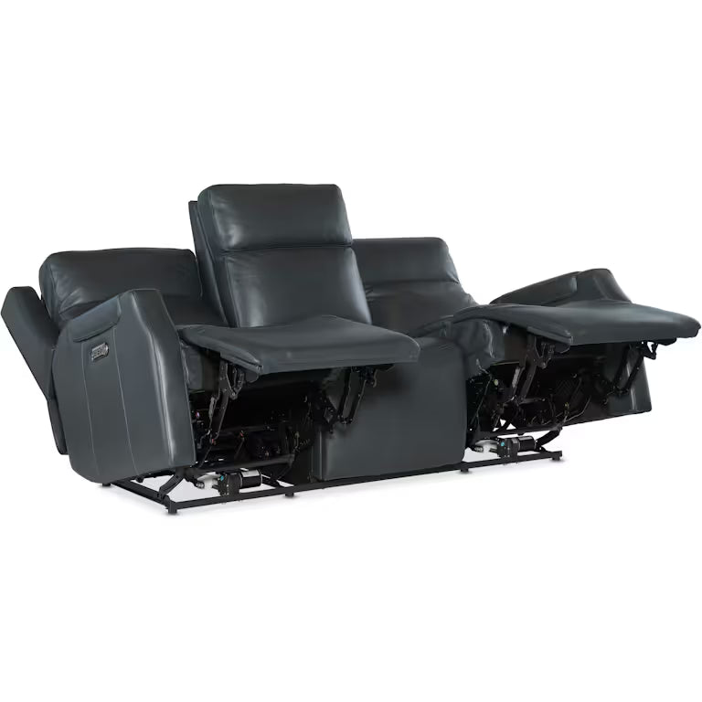 Nelson Zero Gravity Power Sofa with Power Headrest and Lumbar - Leather
