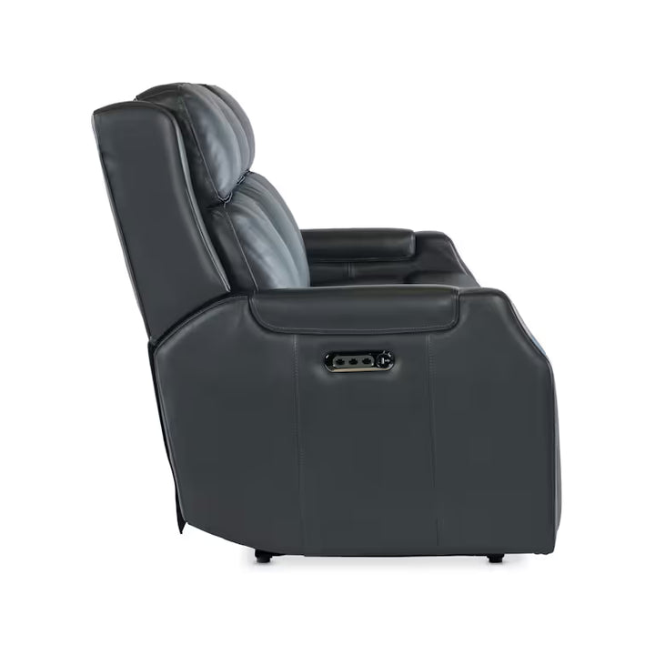 Nelson Zero Gravity Power Sofa with Power Headrest and Lumbar - Leather