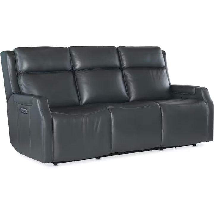 Nelson Zero Gravity Power Sofa with Power Headrest and Lumbar - Leather