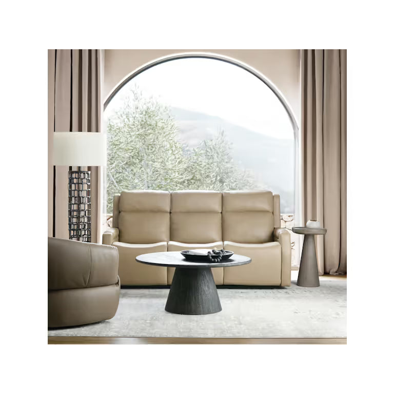 Nelson Zero Gravity Power Sofa with Power Headrest and Lumbar - Leather