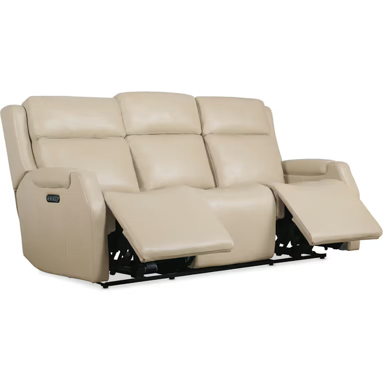 Nelson Zero Gravity Power Sofa with Power Headrest and Lumbar - Leather