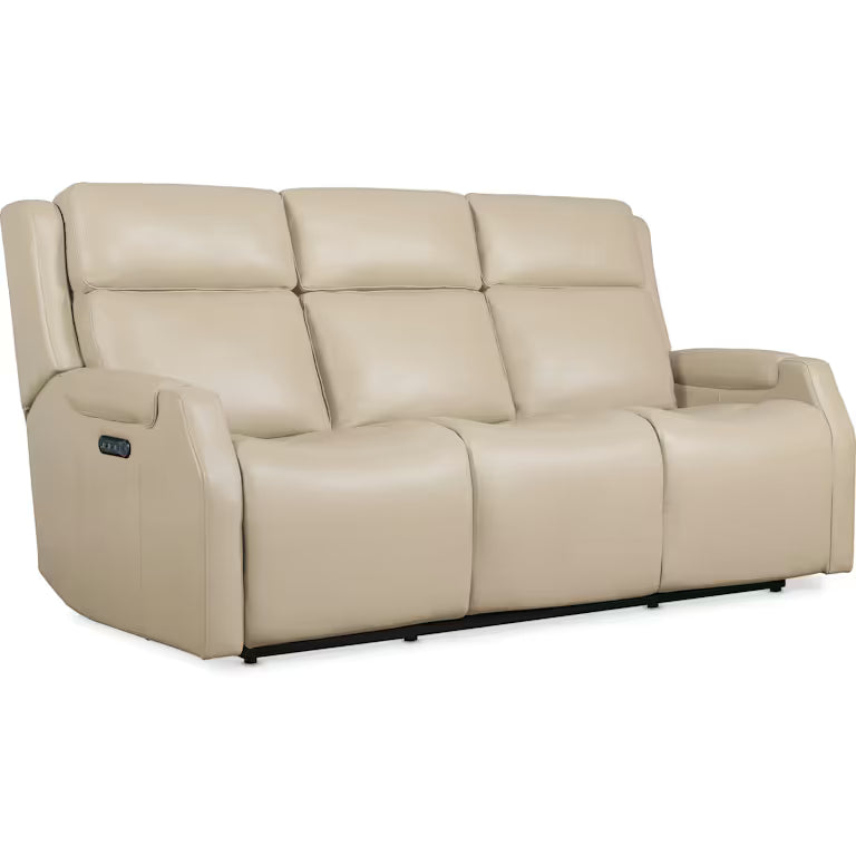 Nelson Zero Gravity Power Sofa with Power Headrest and Lumbar - Leather