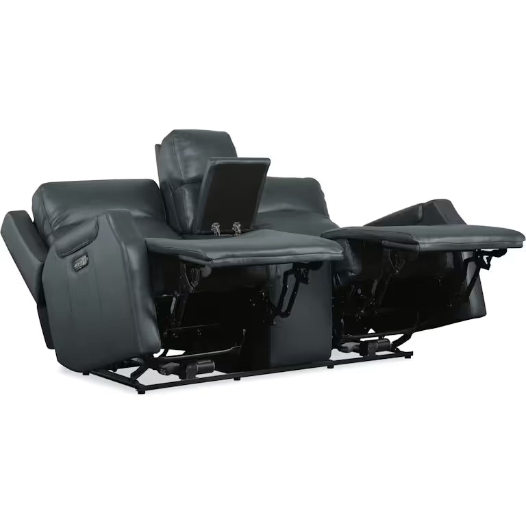 Nelson Zero Gravity Power Console Loveseat with Power Headrests and Lumbar