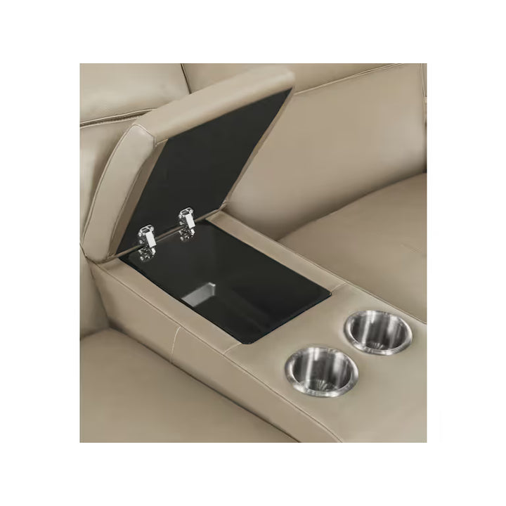 Nelson Zero Gravity Power Console Loveseat with Power Headrests and Lumbar