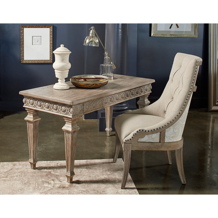 Arch Salvage Reeves Host Chair - Beige