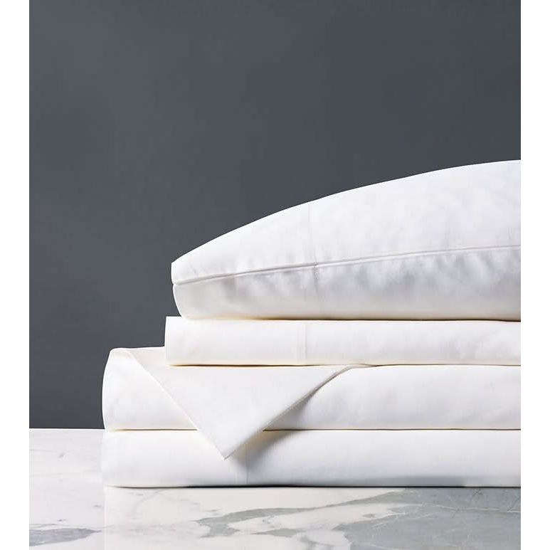 Bedding: Sheets Fedra Sateen Sheetset in White