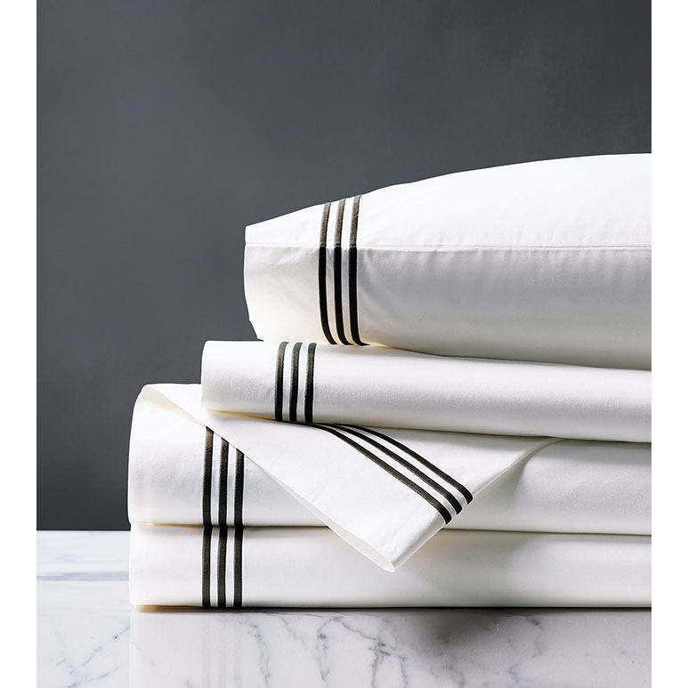 Bedding: Sheets Timeless Satin Stitch Sheet Set