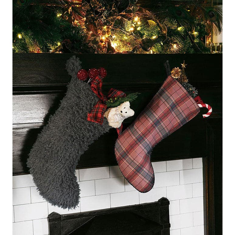 LENNOX FAUX FUR STOCKING-Eastern Accents-EASTACC-ST-XST-09-Decorative Objects-1-France and Son