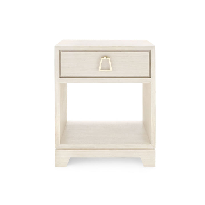 Stanford 1-Drawer Side Table, Blanched Oak