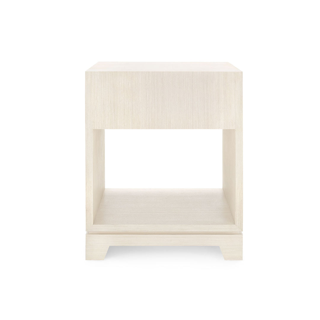 Stanford 1-Drawer Side Table, Blanched Oak