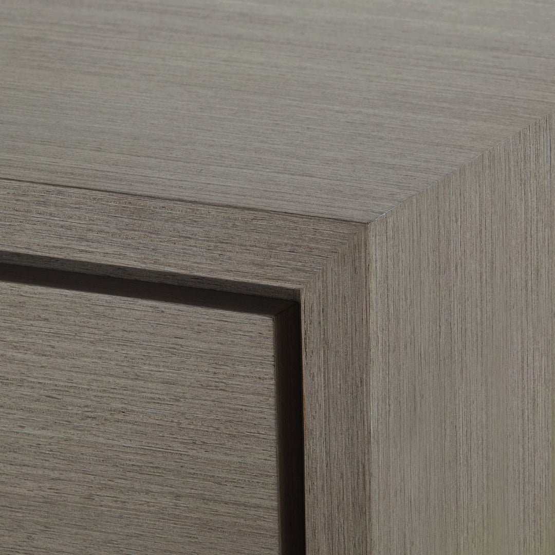 Stanford 1-Drawer Side Table, Taupe Gray