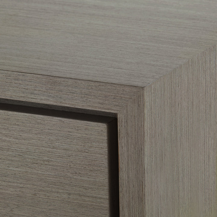 Stanford 1-Drawer Side Table, Taupe Gray