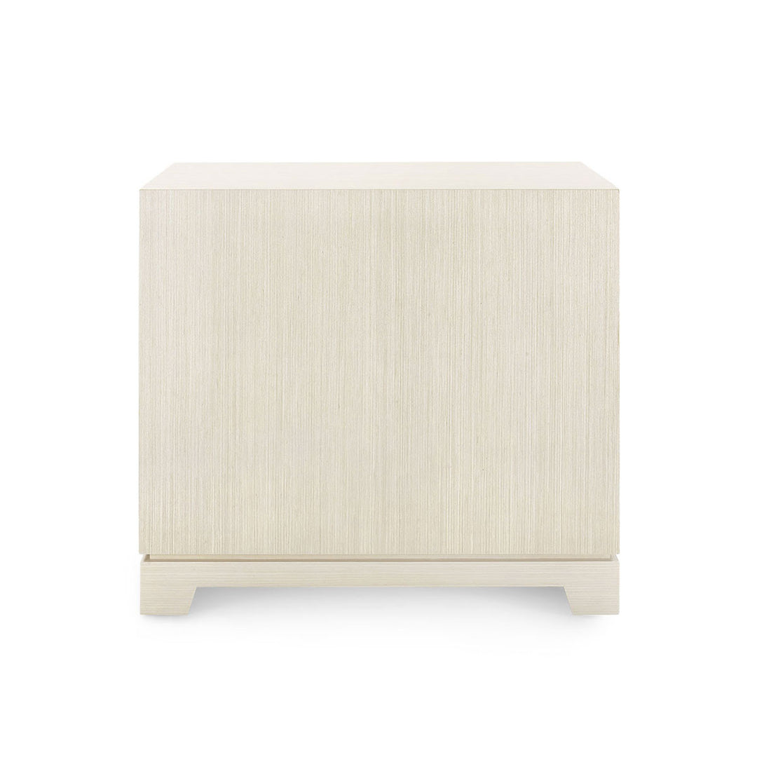 Stanford 3-Drawer Side Table, Blanched Oak