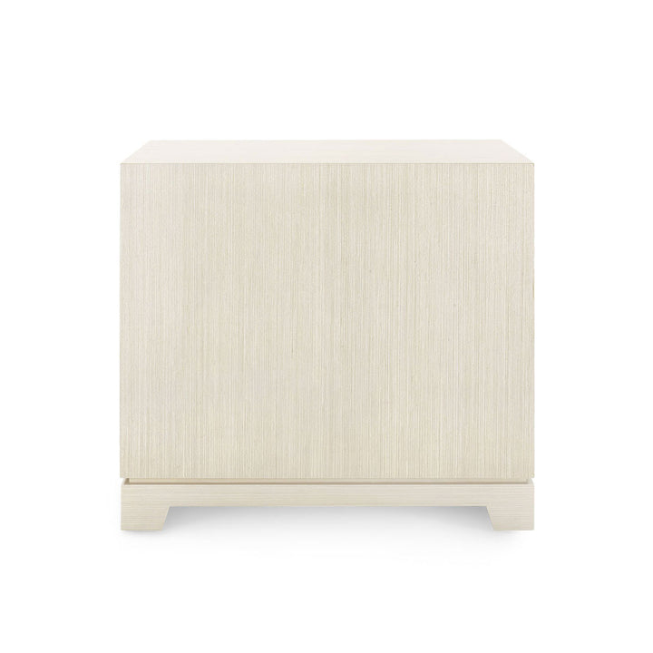 Stanford 3-Drawer Side Table, Blanched Oak