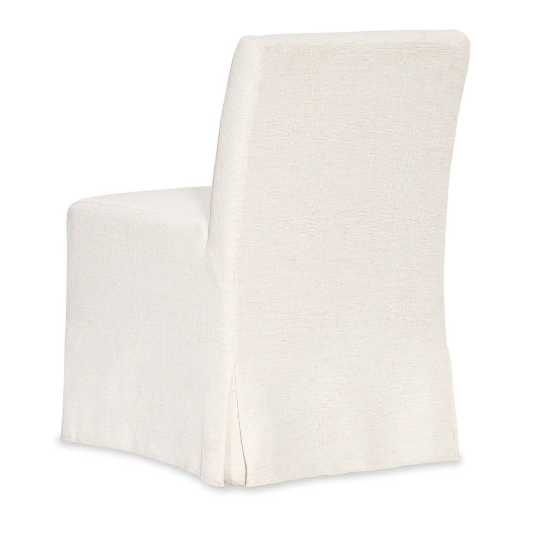 Alternate view of Commerce and Market Ren Dining Chair in ivory and cream.