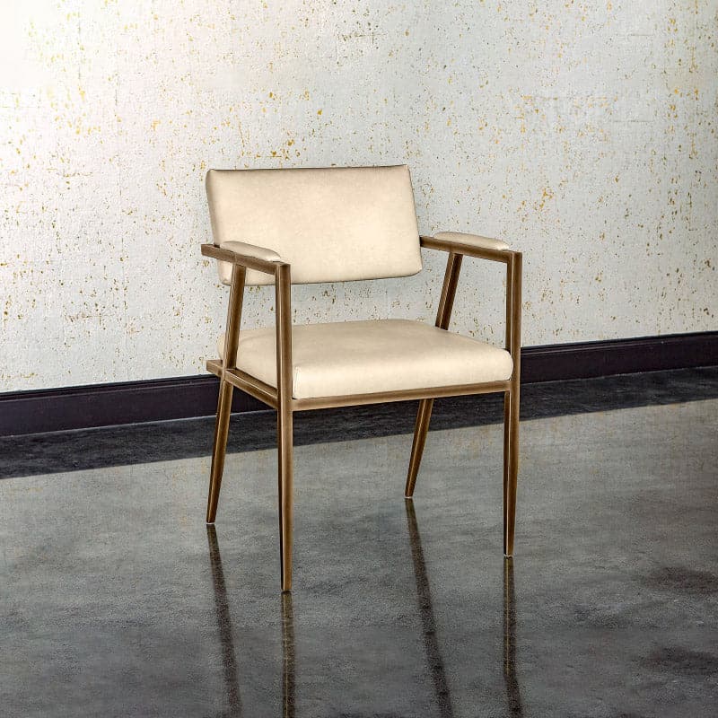 Ventouz Armchair - Bravo Cream-Sunpan-STOCKR-105243-Dining Chairs-2-France and Son