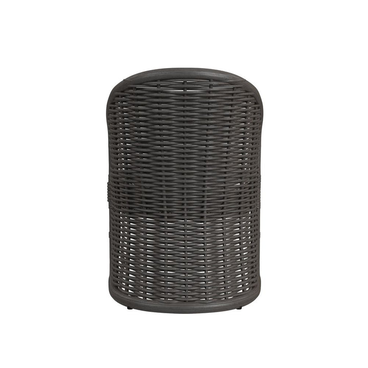 Outdoor Dining Chairs Cabo Dining Chair in Soothe Pearl w/ Flange Welt