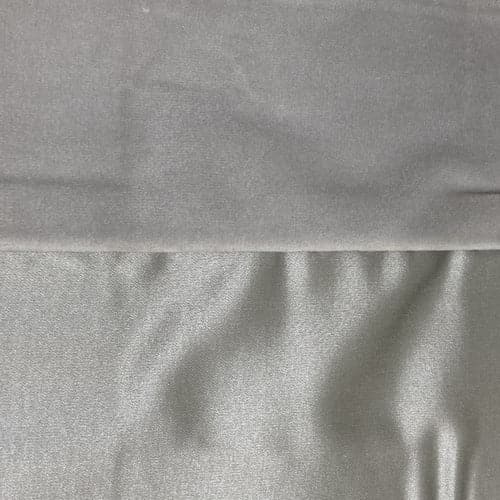 Duchess + Velvet Reversible Pillow-Ann Gish-ANNGISH-PWDV2424-PLA-BeddingPlatinum-24"x24"-9-France and Son