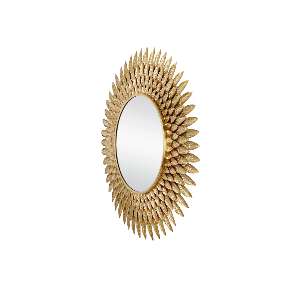 Mirrors Plume Round Mirror