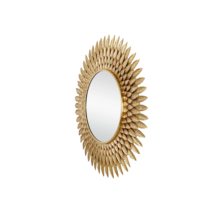 Mirrors Plume Round Mirror