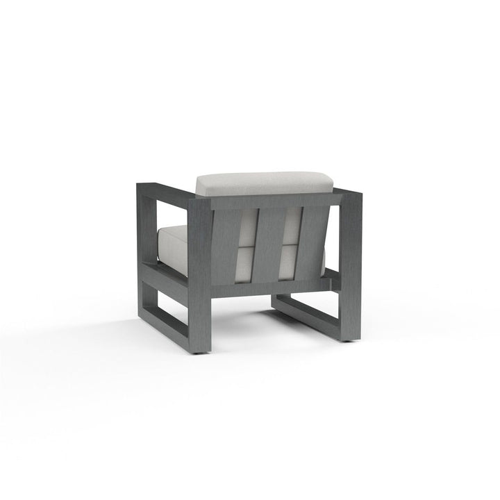 Outdoor Lounge Chairs Redondo Club Chair in Cast Silver, No Welt