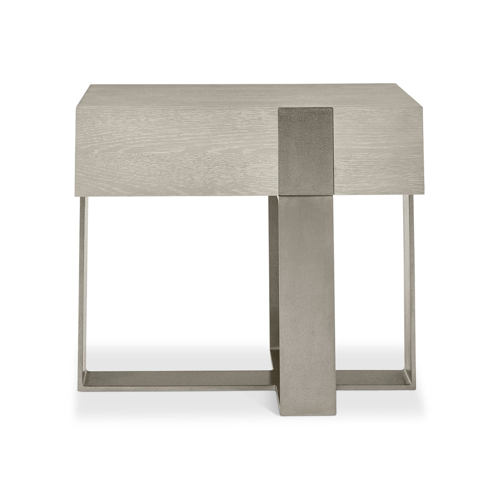 Tempo Metal Base Nightstand