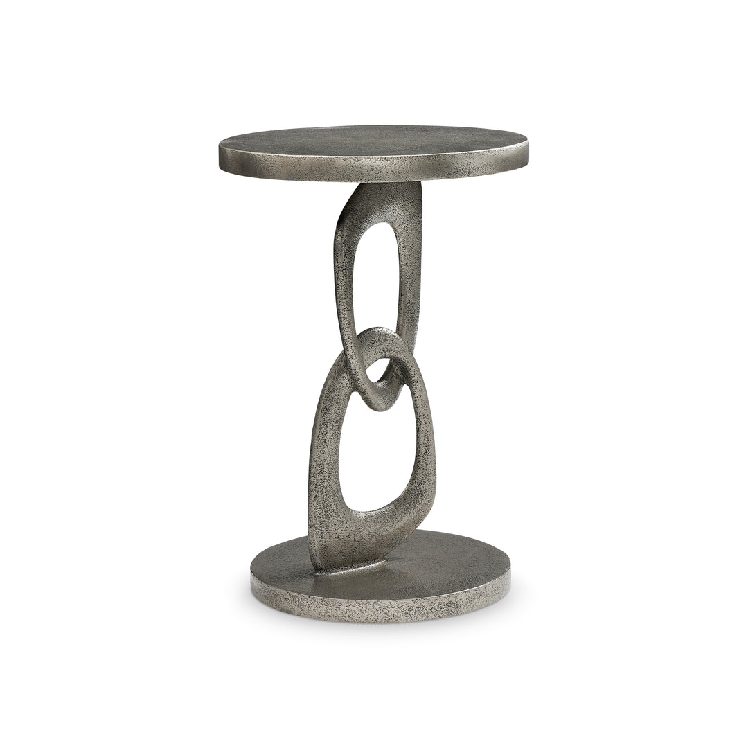 Linea Pedestal Side Table