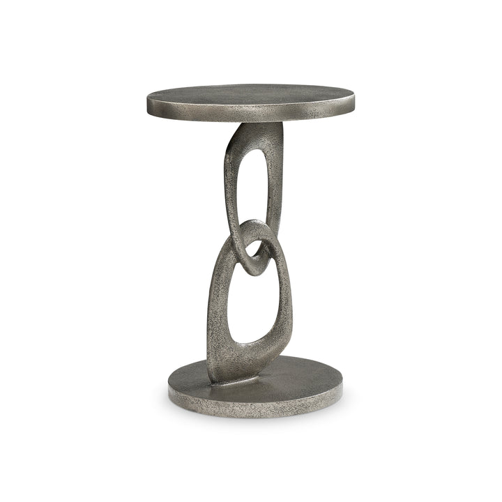 Linea Pedestal Side Table