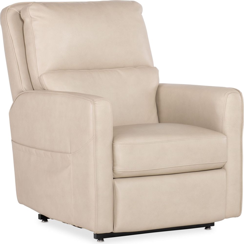 Lounge Chairs: Recliners Flynn Power Recliner w/ Power Headrest, Lumbar, and Lift - Beige