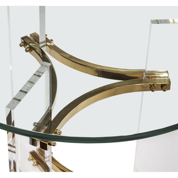 Side Tables Bastien Side Table - Brass