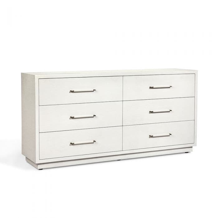 Dressers & Chests Cassius 6 Drawer Chest - White