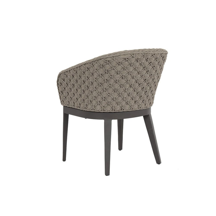 Outdoor Dining Chairs Marbella Dining Chair in Echo Ash w/ Self Welt