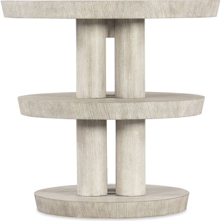 Side Tables Modern Mood Round Side Table - Light Wood