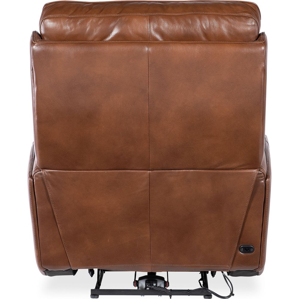 Crosby Zero Gravity Power Recliner with Power Headrest and Lumbar - Brown