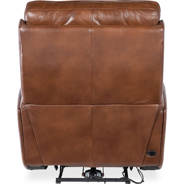 Crosby Zero Gravity Power Recliner with Power Headrest and Lumbar - Brown
