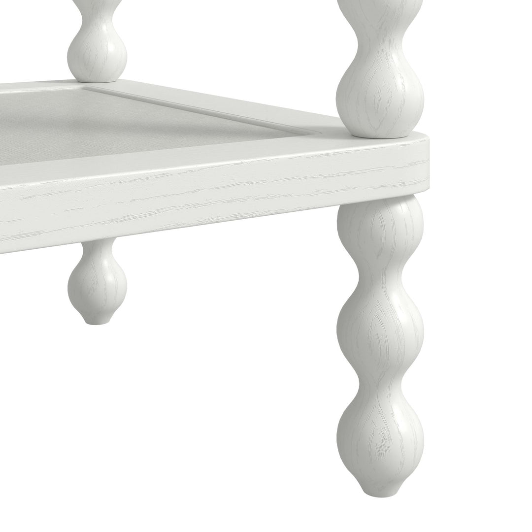 Haven Open Nightstand — Warm White