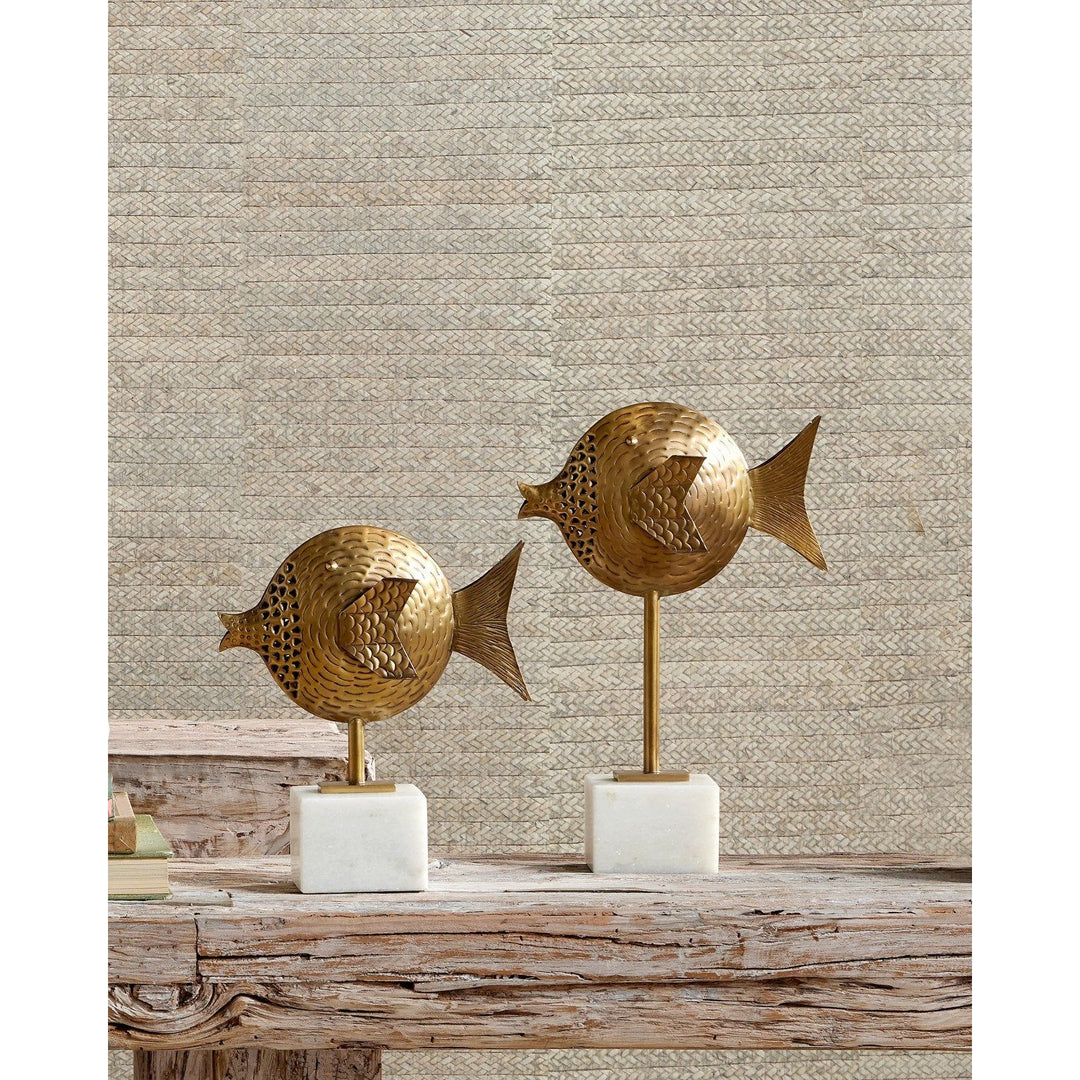 Cici Brass Fish Set of 2