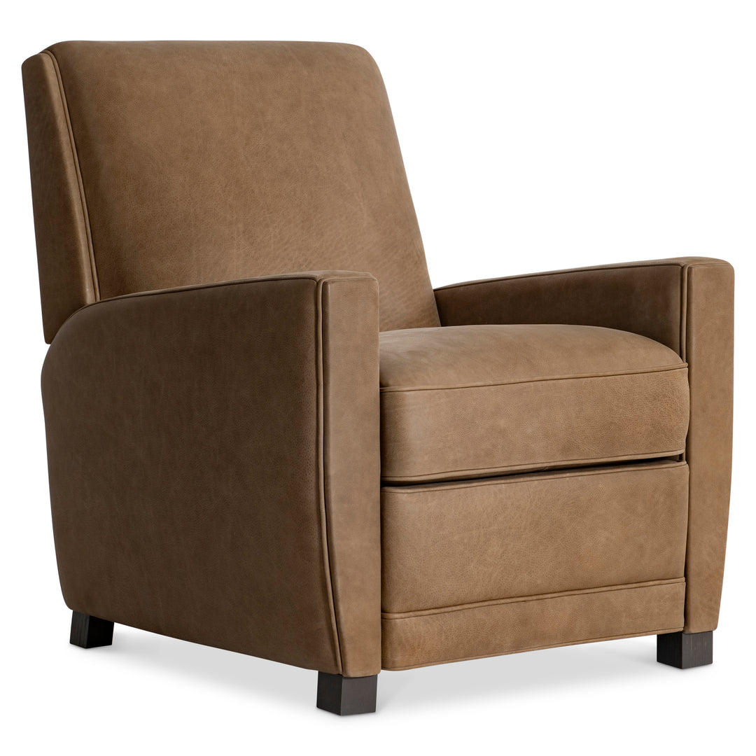 Bastille Leather Recliner, Tan