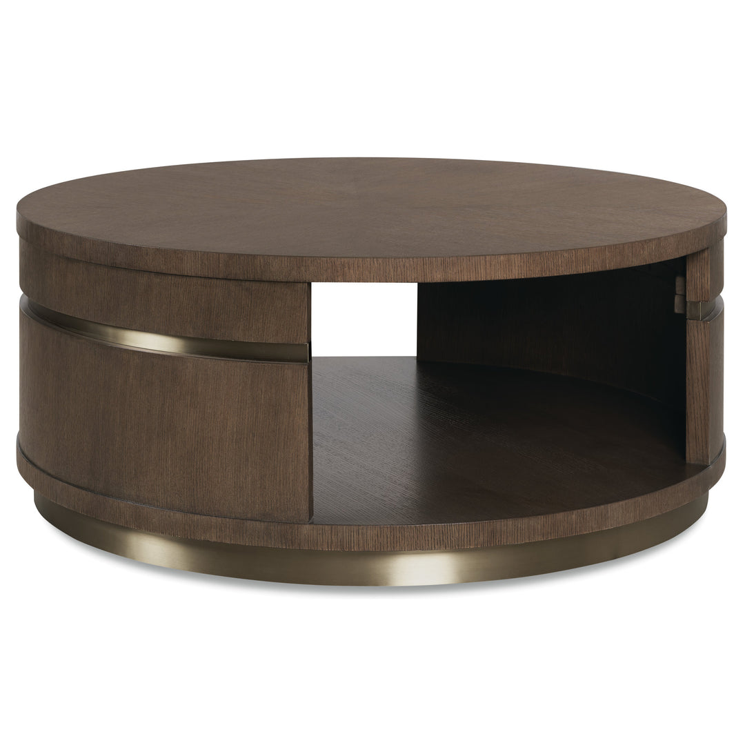 Commerce and Market Roll With It Round Cocktail Table