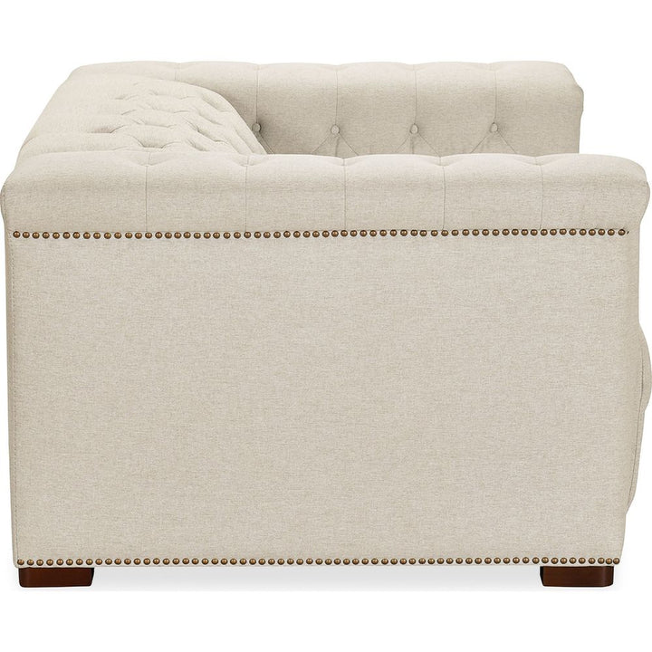 Savion Deux Power Recliner with Power Headrest - Beige